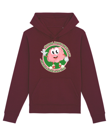 Mintea la cap Burgundy