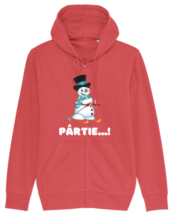 Pârtie... schior Incepător! Feriți-vă! Carmine Red