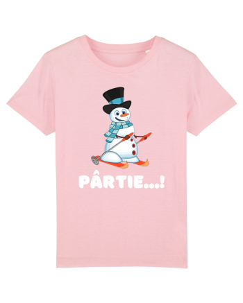 Pârtie... schior Incepător! Feriți-vă! Cotton Pink