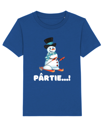 Pârtie... schior Incepător! Feriți-vă! Majorelle Blue