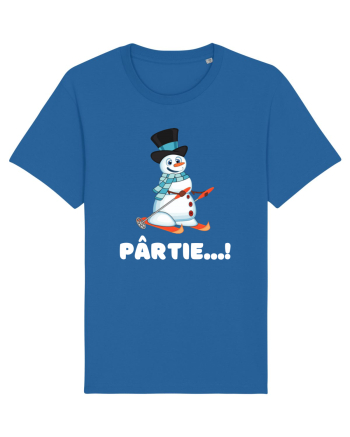 Pârtie... schior Incepător! Feriți-vă! Royal Blue