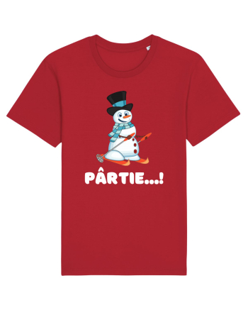 Pârtie... schior Incepător! Feriți-vă! Red