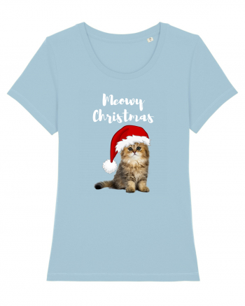 Merry Christmas...? Nu... Meowy Christmas!! Sky Blue