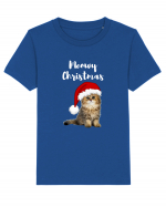 Merry Christmas...? Nu... Meowy Christmas!! Tricou mânecă scurtă  Copii Mini Creator