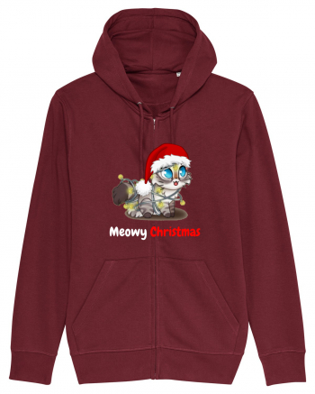 Merry Christmas...? Nu... Meowy Christmas! Burgundy