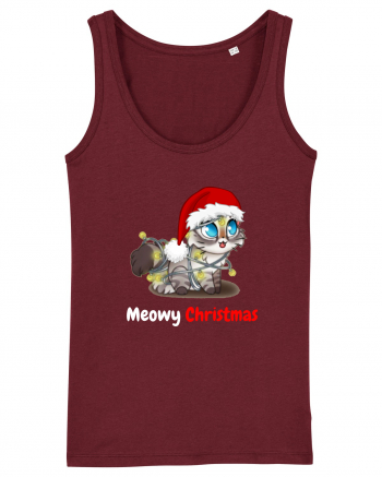 Merry Christmas...? Nu... Meowy Christmas! Burgundy