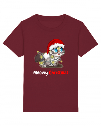 Merry Christmas...? Nu... Meowy Christmas! Burgundy