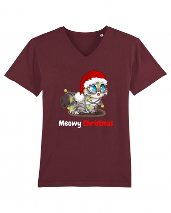 Merry Christmas...? Nu... Meowy Christmas! Burgundy