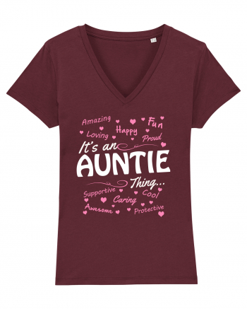 AUNTIE Burgundy