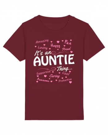 AUNTIE Burgundy