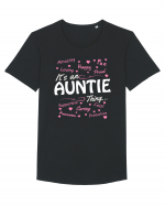 AUNTIE Tricou mânecă scurtă guler larg Bărbat Skater