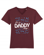 DADDY Tricou mânecă scurtă guler V Bărbat Presenter