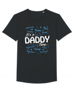 DADDY Tricou mânecă scurtă guler larg Bărbat Skater