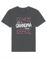 GRANDMA Tricou mânecă scurtă Unisex Rocker