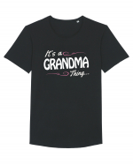 GRANDMA Tricou mânecă scurtă guler larg Bărbat Skater