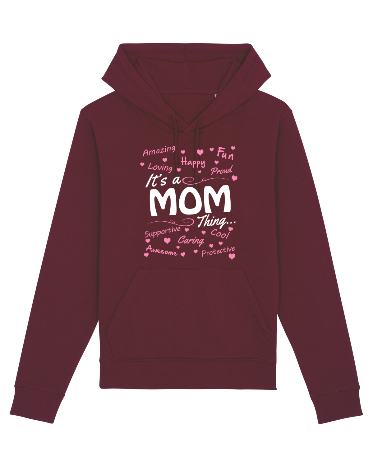 Hanorac Unisex Drummer Burgundy