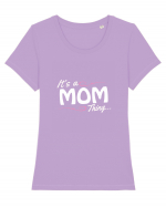 MOM Tricou mânecă scurtă guler larg fitted Damă Expresser