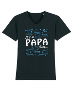 PAPA Tricou mânecă scurtă guler V Bărbat Presenter