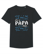 PAPA Tricou mânecă scurtă guler larg Bărbat Skater