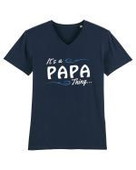 PAPA Tricou mânecă scurtă guler V Bărbat Presenter