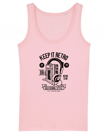 Keep it Retro Black Cotton Pink