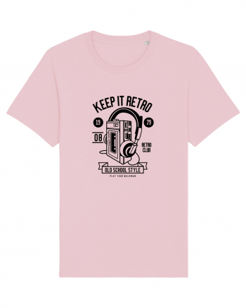 Keep it Retro Black Cotton Pink