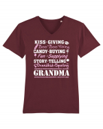 GRANDMA Tricou mânecă scurtă guler V Bărbat Presenter