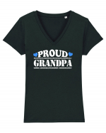 Grandpa Tricou mânecă scurtă guler V Damă Evoker