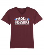 Grandpa Tricou mânecă scurtă guler V Bărbat Presenter