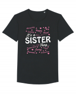 SISTER Tricou mânecă scurtă guler larg Bărbat Skater