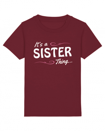 SISTER Burgundy