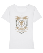 INGINER Tricou mânecă scurtă guler larg fitted Damă Expresser