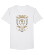INGINER Tricou mânecă scurtă guler larg Bărbat Skater
