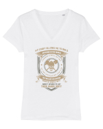 ROAD CONSTRUCTOR Tricou mânecă scurtă guler V Damă Evoker