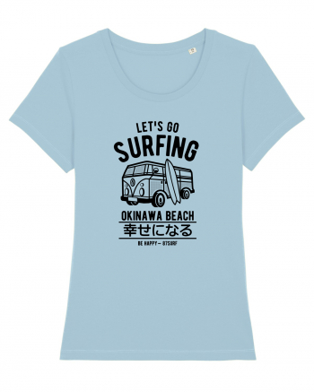 Go Surfing Okinawa Black Sky Blue