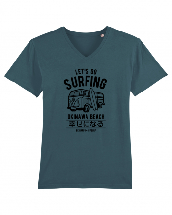 Go Surfing Okinawa Black Stargazer