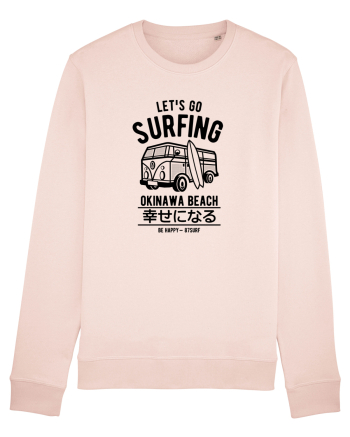 Go Surfing Okinawa Black Candy Pink