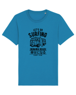 Go Surfing Okinawa Black Tricou mânecă scurtă Unisex Rocker