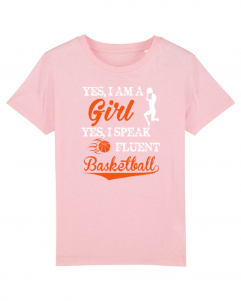 BASKETBALL GIRL Cotton Pink