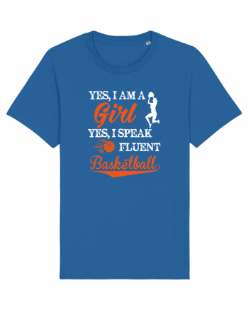 BASKETBALL GIRL Royal Blue