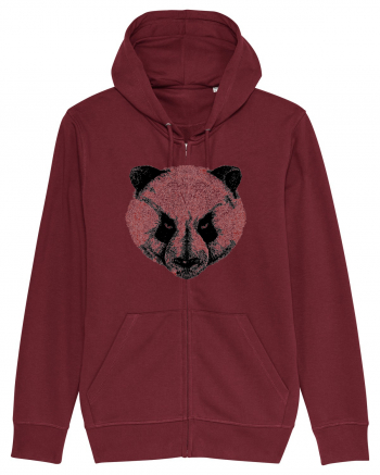 Angry Panda Burgundy