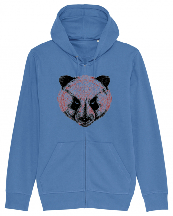 Angry Panda Bright Blue