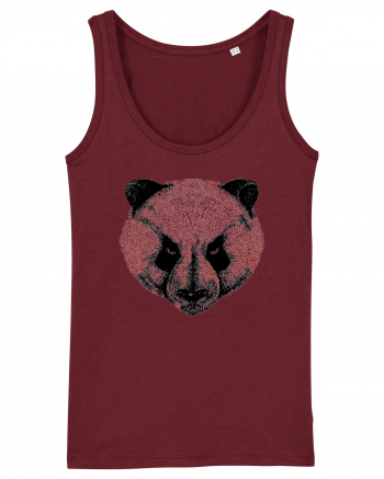 Angry Panda Burgundy