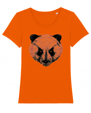 Angry Panda Bright Orange