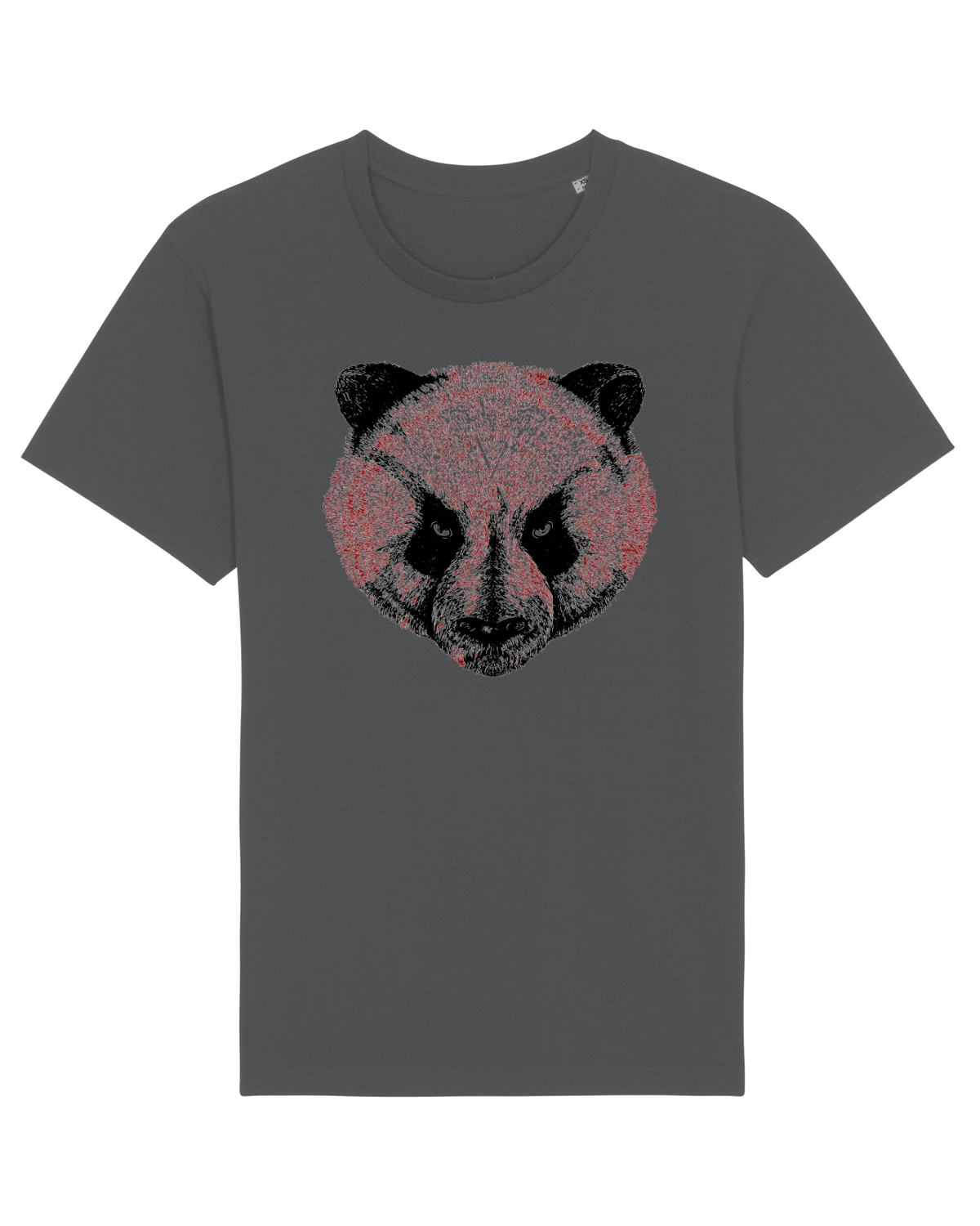 Tricou mânecă scurtă Unisex Rocker Anthracite