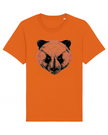 Angry Panda Bright Orange