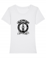 Life Behind Bars Bike Black Tricou mânecă scurtă guler larg fitted Damă Expresser