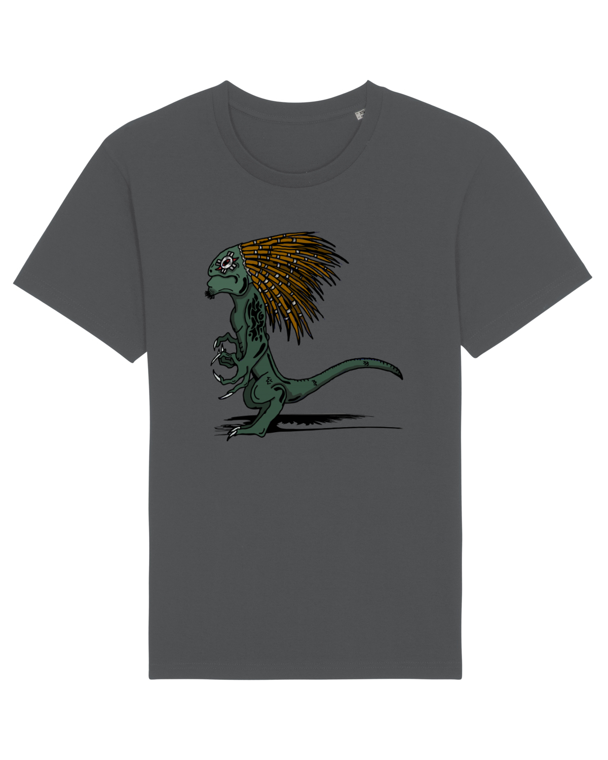 Tricou mânecă scurtă Unisex Rocker Anthracite