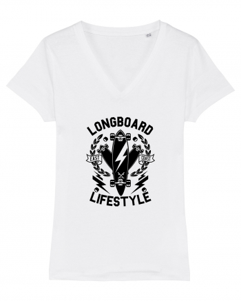 Longboard Lifestyle Black White
