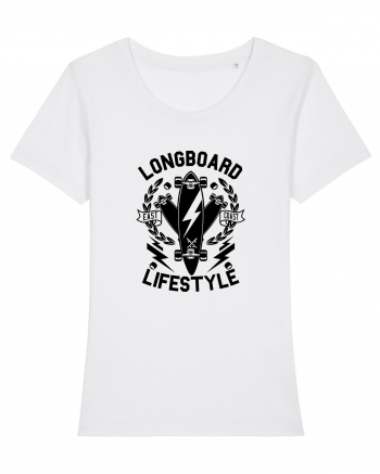 Longboard Lifestyle Black White